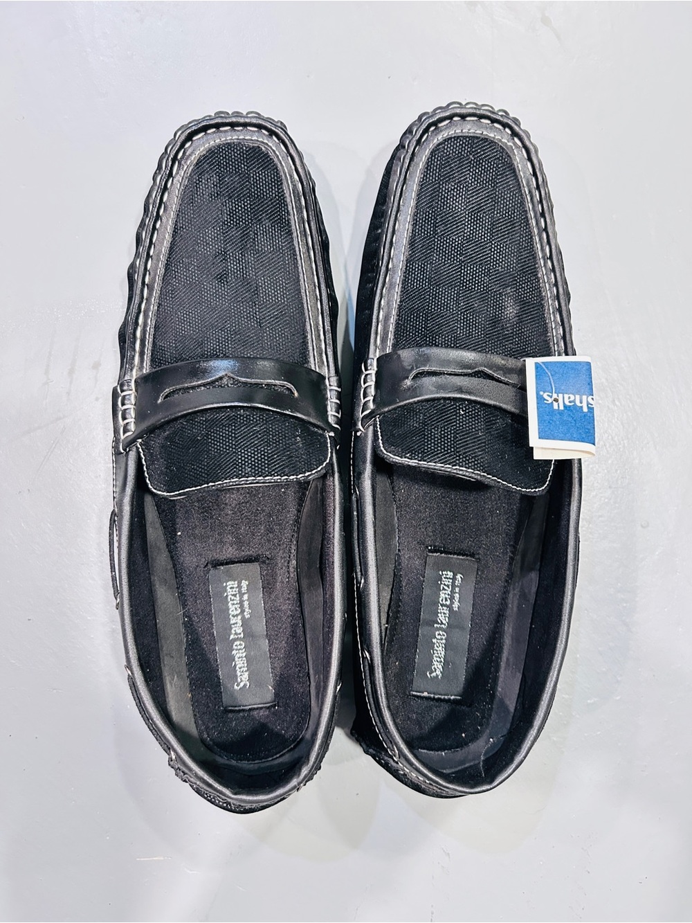 Black Men's Slip-On Loafers